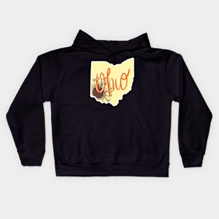 Ohio Sunflower Kids Hoodie